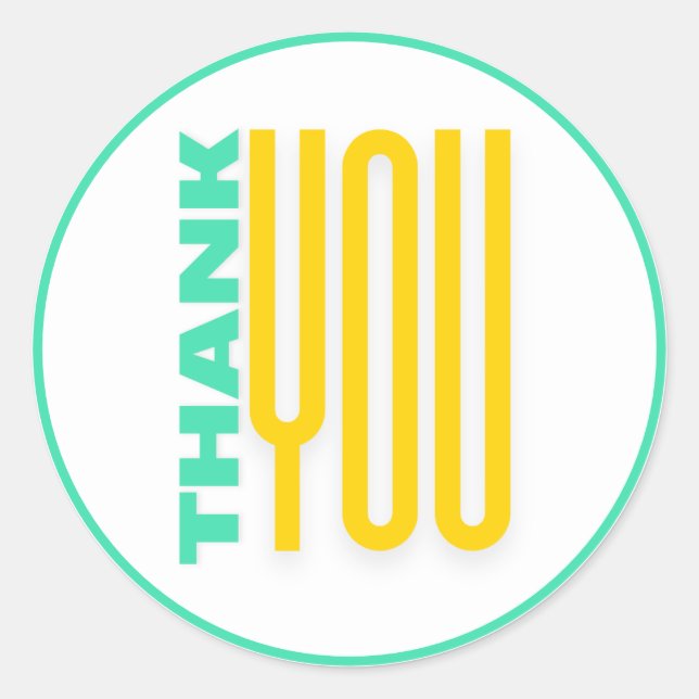 Thank You Stickers (Front)