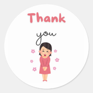 Thank You Stickers 2024