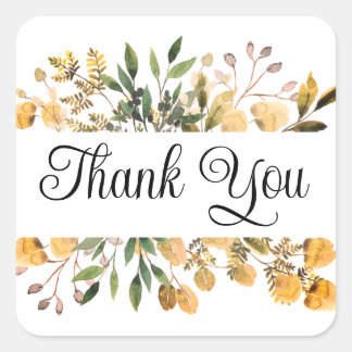 Thank you stickers or envelope seals