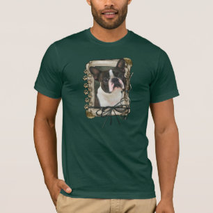 Thank You - Stone Paws - Boston Terrier T-Shirt