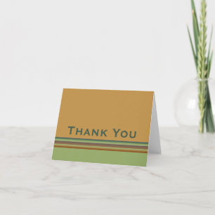 Thank You Stripes Card