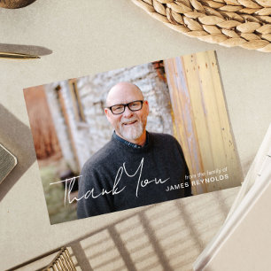 Thank You Sympathy Memorial Card