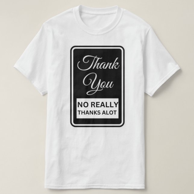 Thank You T-Shirt (Design Front)