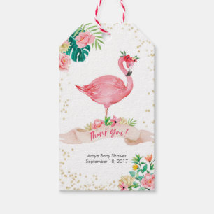 Thank you tags Favour tags Flamingo