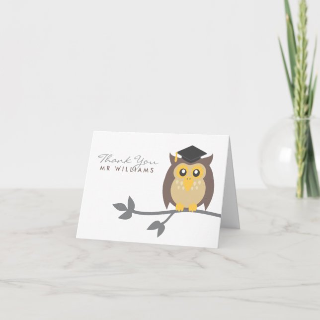 Thank You Teacher Card (Front)