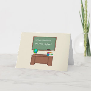 Thank You Teacher Cards