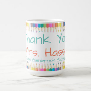 Thank You Teacher Coffee Mug