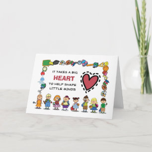 Thank You, Teacher. Customisable Greeting Card