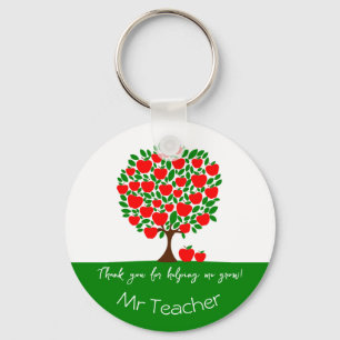 Thank you teacher gift key ring