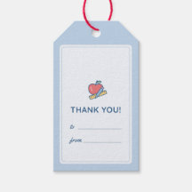 "Thank You" Teacher Gift Tag
