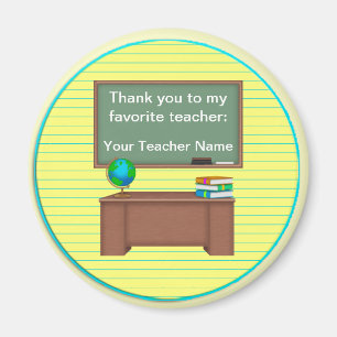 Thank You Teacher Gifts Magnet
