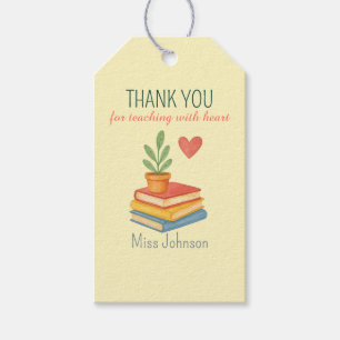 Thank You Teacher – Heartfelt Appreciation Gift Tags