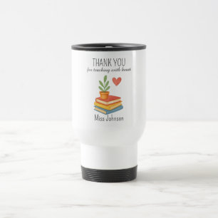 Thank You Teacher – Heartfelt Appreciation Gift Travel Mug