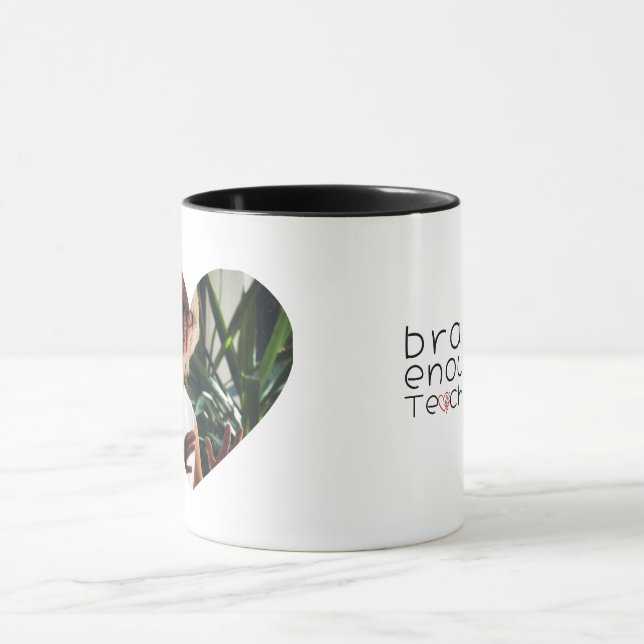 Thank You Teacher Personalized Coffee Cup (Center)