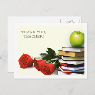 Thank You Teacher Postcards