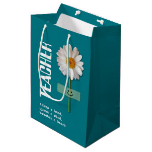 Thank You, Teacher. Smiling Daisy Gift Bags