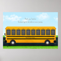 Thank You Teacher Yellow School Bus 10 Photos