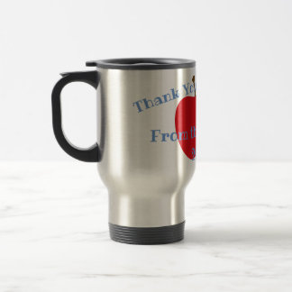 Thank You Teacher's Stainless Steel Travel Mug