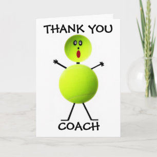 Thank You Tennis Coach