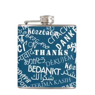Thank You Text Flask Multi Language Your Colours