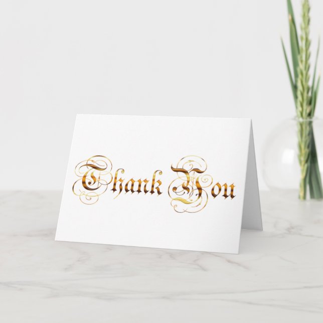 Thank you.text. thank you card (Front)