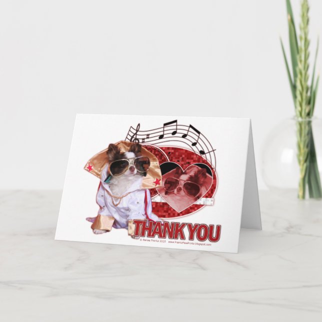 Thank You - Thank You Very Much - Chihuahua -Gizmo (Front)