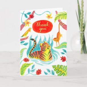 thank you tiger card