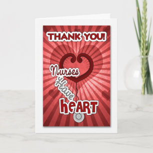 Thank You to a Special Nurse Card
