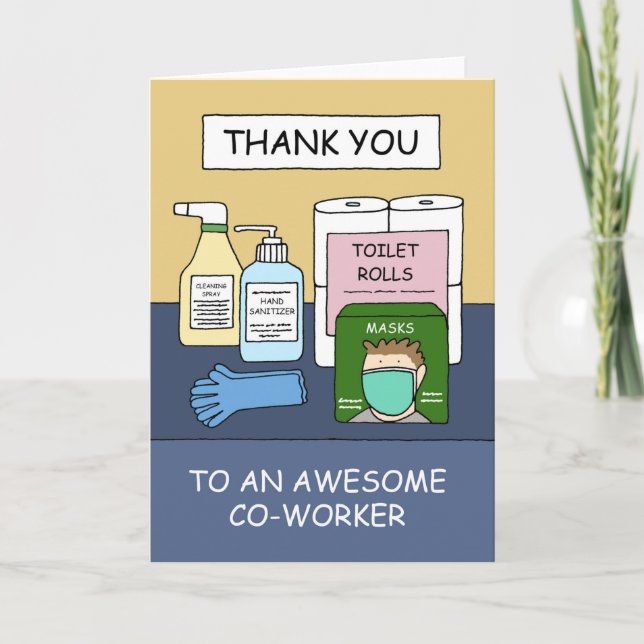 Thank you to Cleaning Products Buyer Card (Front)