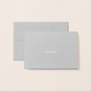 Thank you to friends from cancer survivor foil card