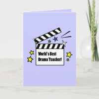 Thank You To My Drama Teacher: Play