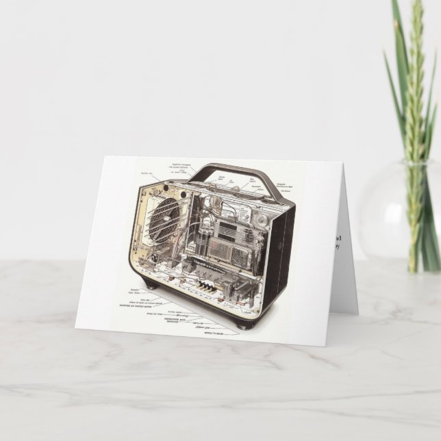 Thank you to my husband - radio (Front)