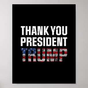 Thank You Trump 2 Poster