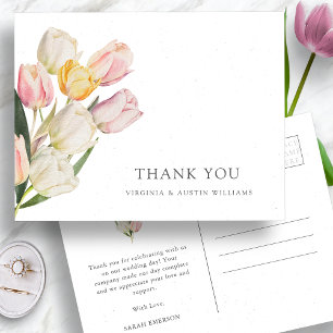 Thank You Tulip Postcard