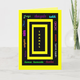 Thank You (UCB) - Many Thanks Card