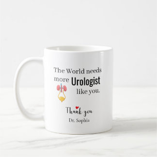 Thank You Urologist Custom Name Coffee Mug