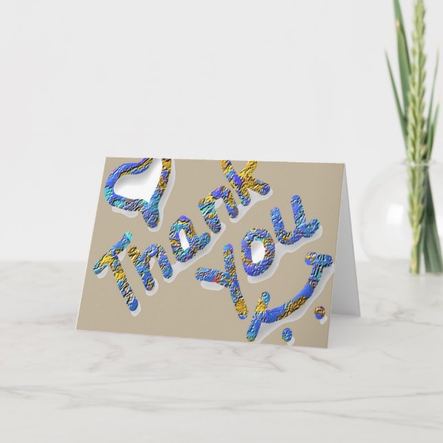 Thank you V2 Card (Front)