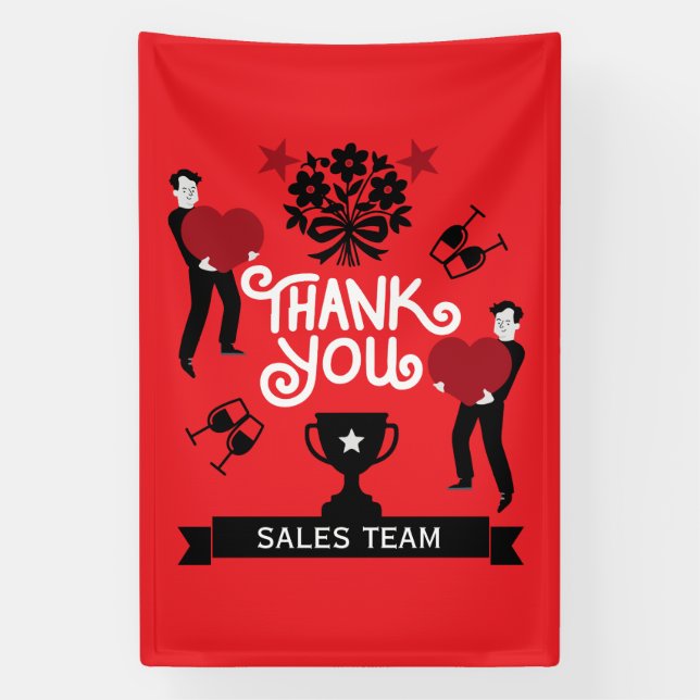 Thank You Very Much Banner (Vertical)