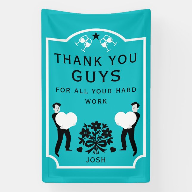 Thank You Very Much Banner (Vertical)