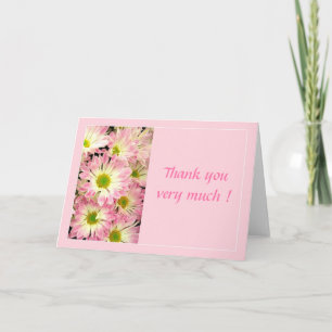 Thank you very much ! - Card