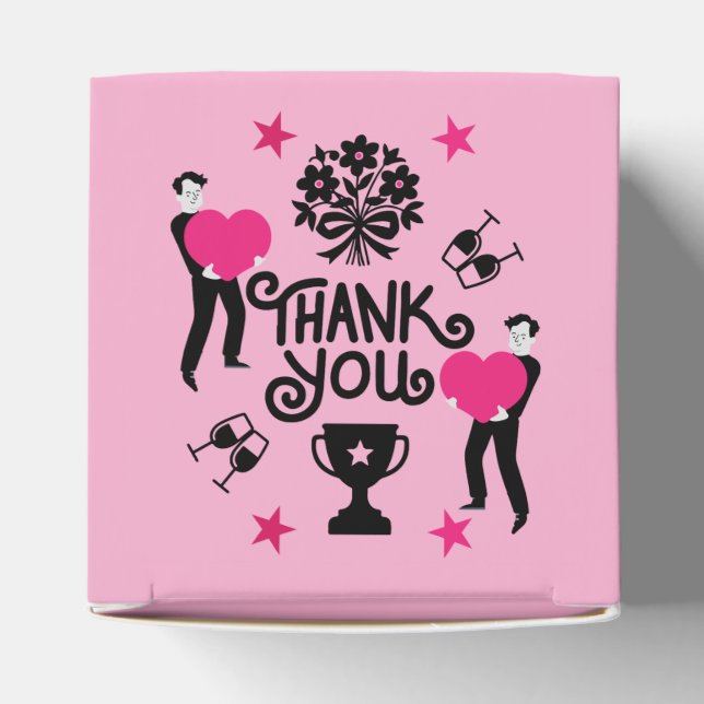 Thank You Very Much Favour Box (Top)