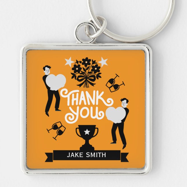 Thank You Very Much Key Ring (Front)