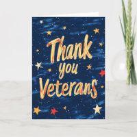 Thank You Veterans Blue