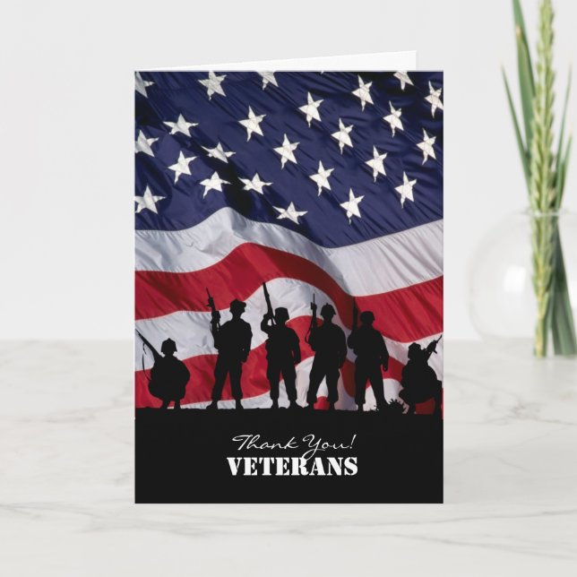 Thank You Veterans Card (Front)