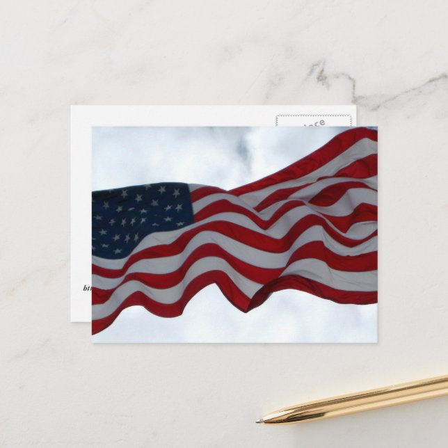 Thank You  ... Veterans Day Postcard (Front/Back In Situ)