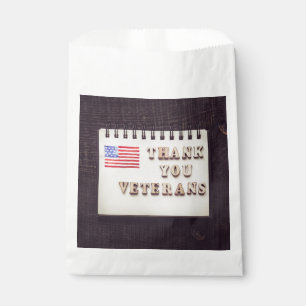 Thank you Veterans Favour Bags