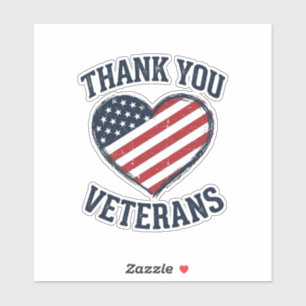 Thank You Veterans Patriotic Heart Vintage Shirt D