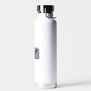 Thank You Veterans Patriotic Ribbon Vintage Shirt_ Water Bottle
