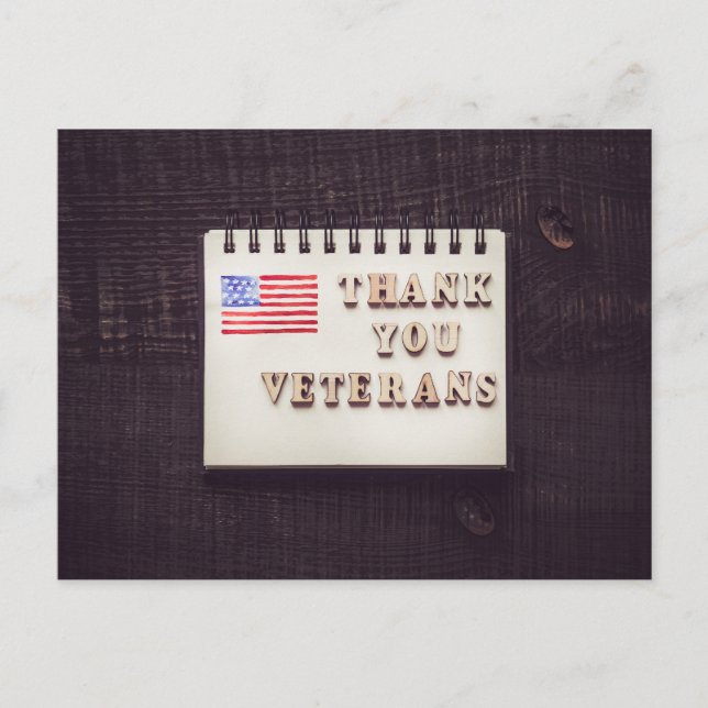 Thank you Veterans Postcard (Front)