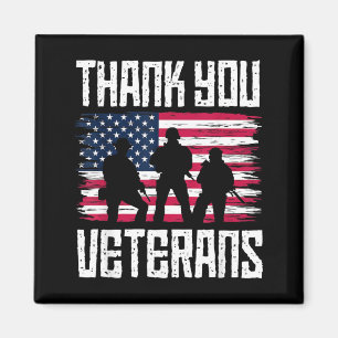Thank You Veterans Shirt Veterans Day 2022 Magnet